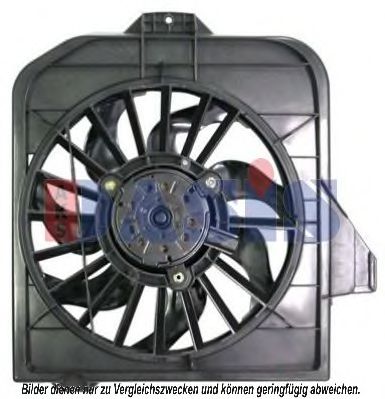 528014N AKS+DASIS Cooling System Fan, radiator