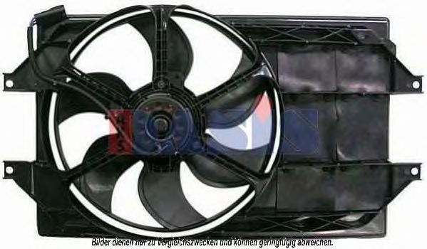 528032N AKS+DASIS Fan, radiator