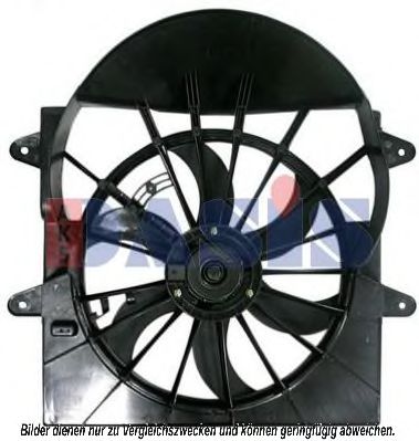 528038N AKS+DASIS Cooling System Fan, radiator