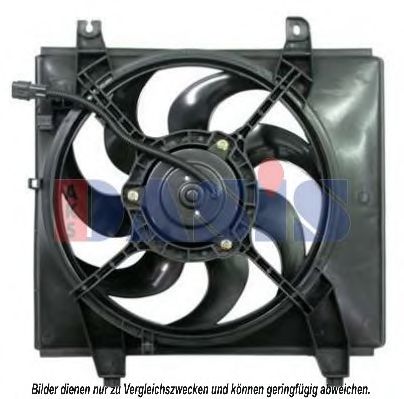 568007N AKS+DASIS Cooling System Fan, radiator