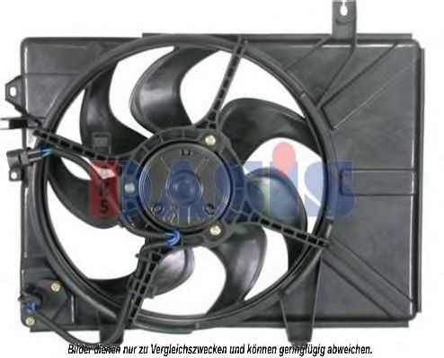 568017N AKS+DASIS Cooling System Fan, radiator
