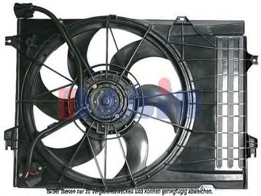 568020N AKS+DASIS Fan, radiator