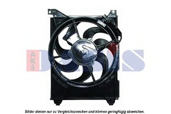568025N AKS+DASIS Air Conditioning Fan, A/C condenser