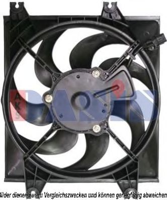 568026N AKS+DASIS Air Conditioning Fan, A/C condenser