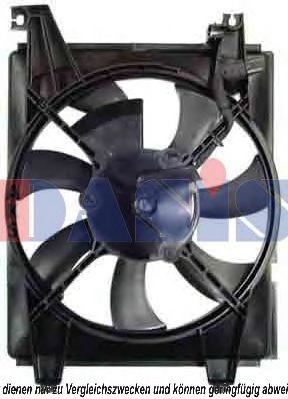 568027N AKS+DASIS Air Conditioning Fan, A/C condenser
