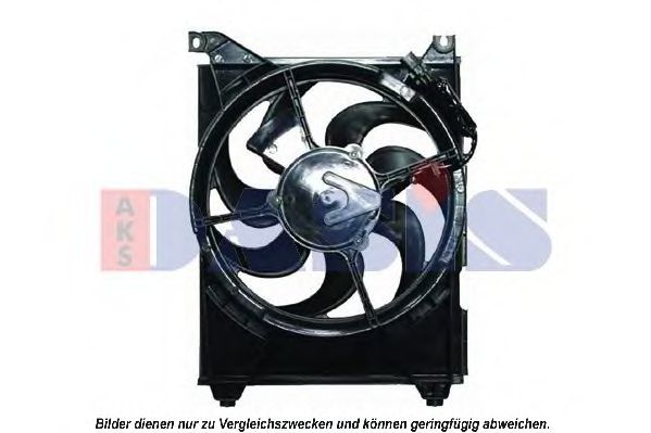 568029N AKS+DASIS Fan, A/C condenser