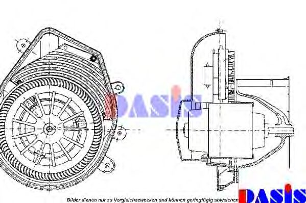 740189N AKS+DASIS Interior Blower