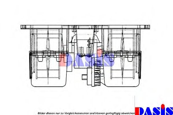 740550N AKS+DASIS Heating / Ventilation Interior Blower