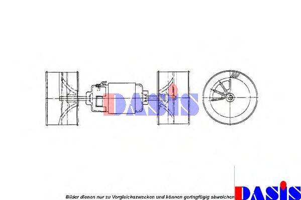 742030N AKS+DASIS Interior Blower