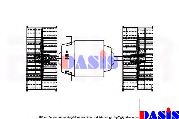 742110N AKS+DASIS Heating / Ventilation Interior Blower