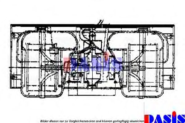 749560N AKS+DASIS Heating / Ventilation Interior Blower