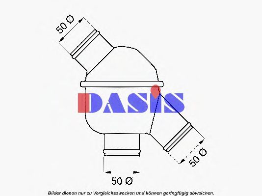750452N AKS+DASIS Cooling System Thermostat, coolant