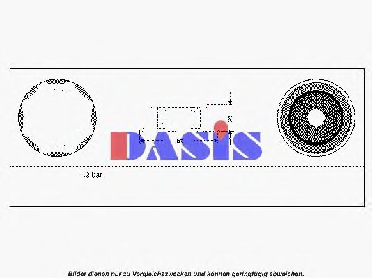 751649N AKS+DASIS Verschlussdeckel, Kühlmittelbehälter
