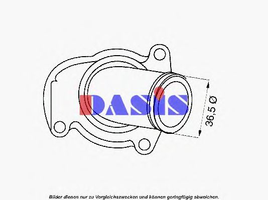 751843N AKS+DASIS Cooling System Thermostat, coolant