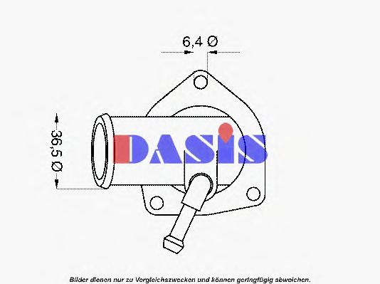 751918N AKS+DASIS Cooling System Thermostat, coolant