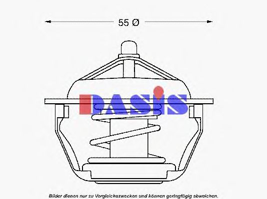 751966N AKS+DASIS Cooling System Thermostat, coolant
