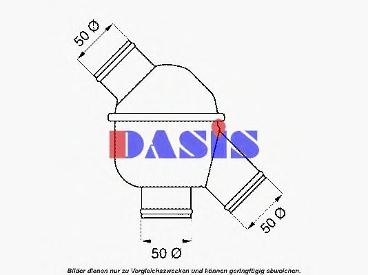 751998N AKS+DASIS Cooling System Thermostat, coolant