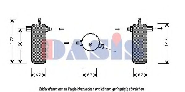 800263N AKS DASIS Dryer, air conditioning