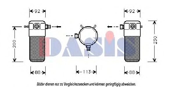800395N AKS DASIS Dryer, air conditioning