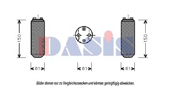 800790N AKS+DASIS Dryer, air conditioning