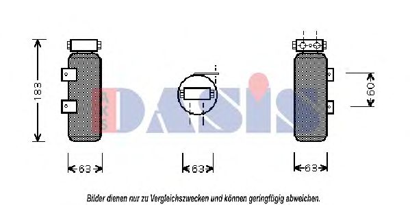 801230N AKS DASIS Dryer, air conditioning