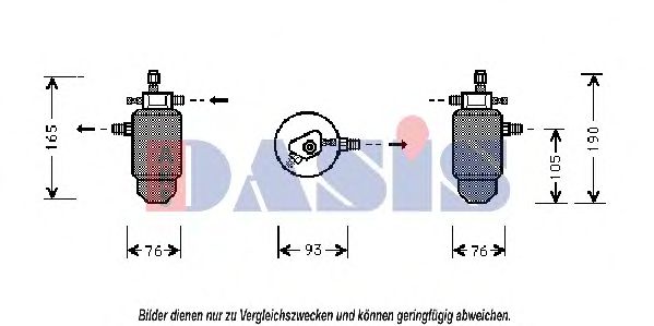 802180N AKS DASIS Dryer, air conditioning