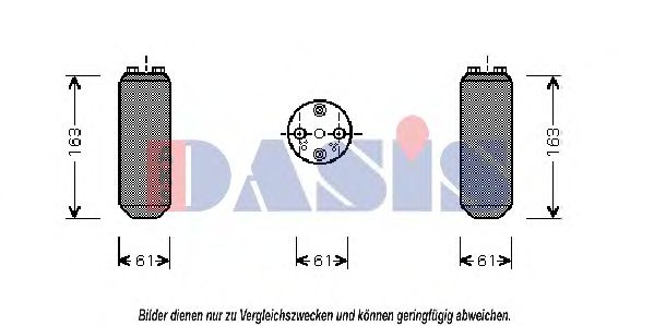 802760N AKS+DASIS Dryer, air conditioning