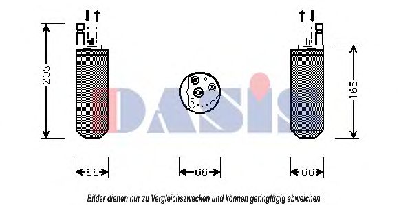 803690N AKS+DASIS Dryer, air conditioning