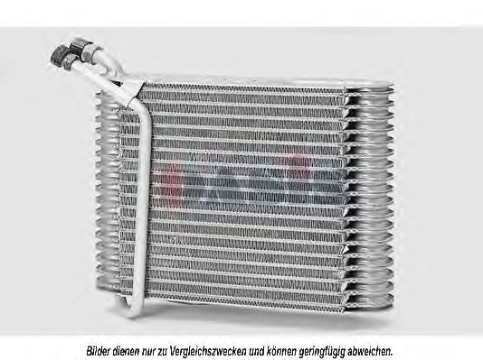 820126N AKS+DASIS Air Conditioning Evaporator, air conditioning