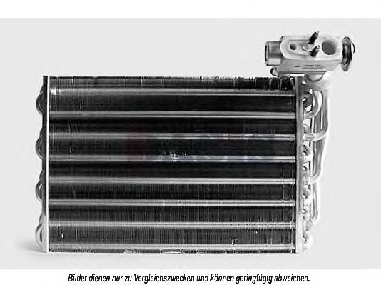 820132N AKS+DASIS Air Conditioning Evaporator, air conditioning