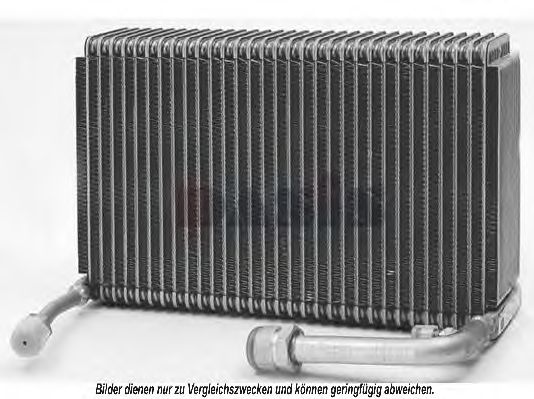 821400N AKS+DASIS Evaporator, air conditioning
