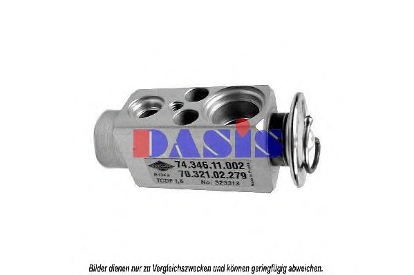 840076N AKS+DASIS Air Conditioning Expansion Valve, air conditioning