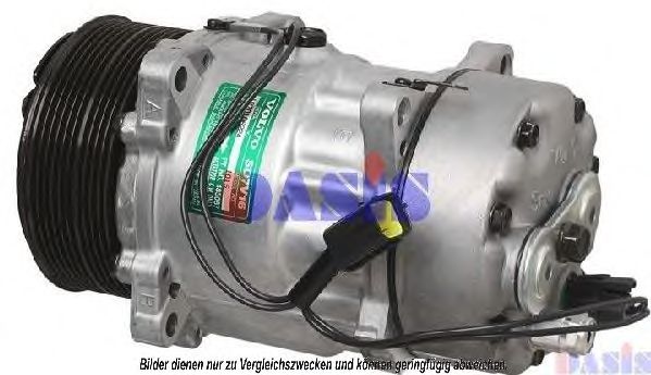 850812N AKS+DASIS Air Conditioning Compressor, air conditioning