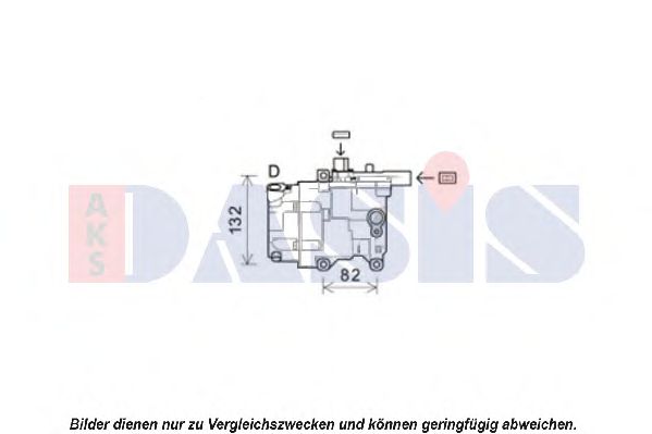 851988N AKS+DASIS Air Conditioning Compressor, air conditioning