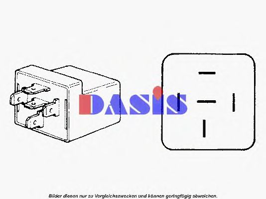 860037N AKS+DASIS Air Conditioning Relay, air conditioning