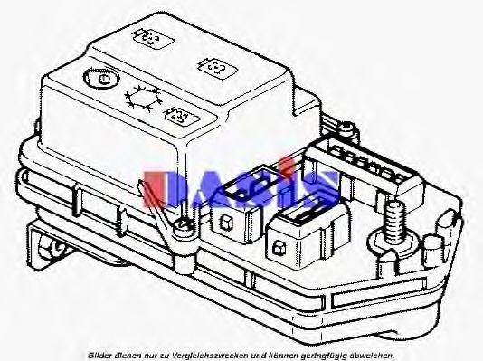 860039N AKS+DASIS Air Conditioning Relay, air conditioning