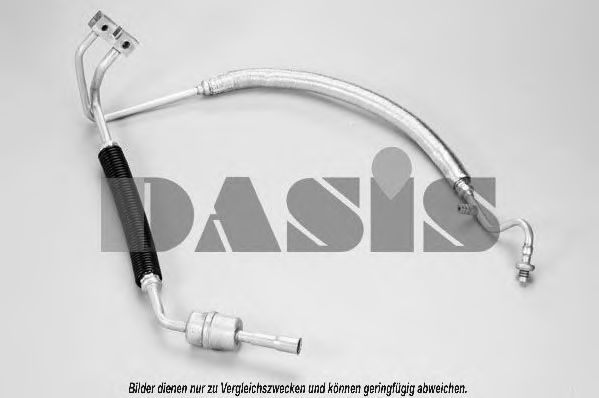 885121N AKS+DASIS High-/Low Pressure Line, air conditioning