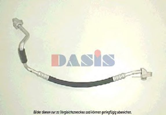 885184N AKS+DASIS High-/Low Pressure Line, air conditioning