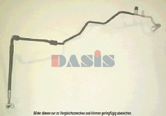 885585N AKS+DASIS High-/Low Pressure Line, air conditioning