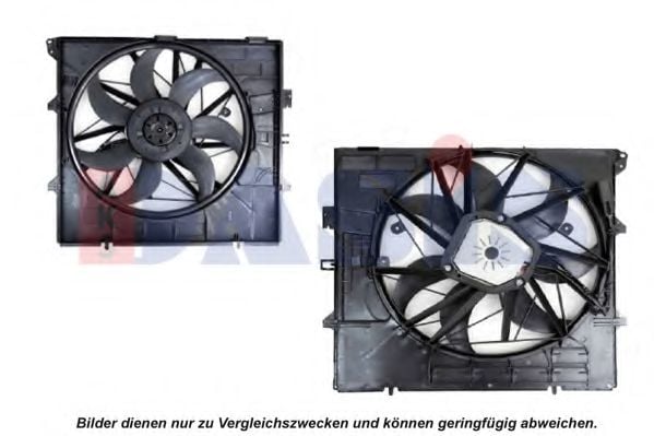 058091N AKS+DASIS Cooling System Fan, radiator