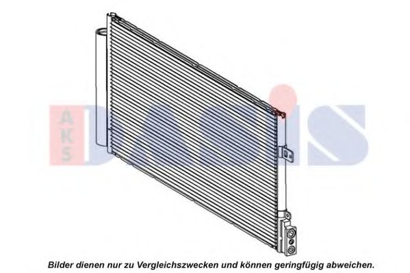 522084N AKS+DASIS Air Conditioning Condenser, air conditioning