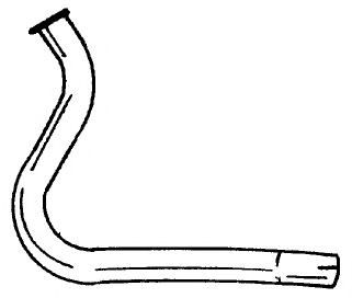 SG50103 AKS+DASIS Exhaust System Exhaust Pipe