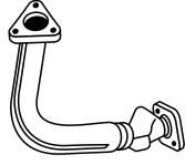 SG45178 AKS+DASIS Exhaust System Exhaust Pipe