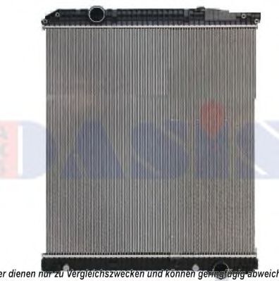 131960S AKS+DASIS Cooling System Radiator, engine cooling
