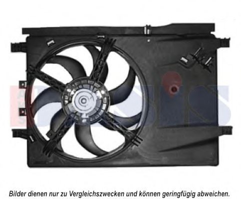 088066N AKS+DASIS Cooling System Fan, radiator