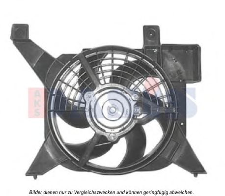 068042N AKS+DASIS Cooling System Fan, radiator