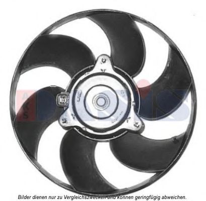068043N AKS+DASIS Fan, radiator