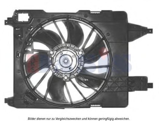 188042N AKS+DASIS Cooling System Fan, radiator