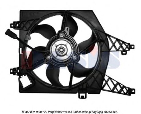188044N AKS+DASIS Cooling System Fan, radiator