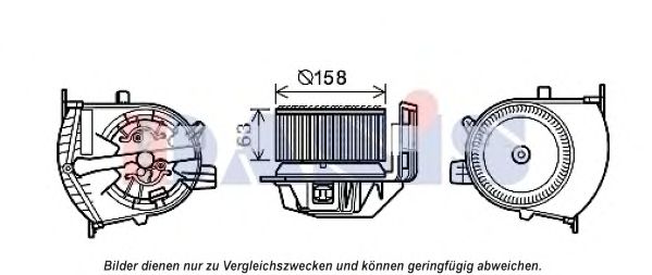 188052N AKS+DASIS Heating / Ventilation Interior Blower